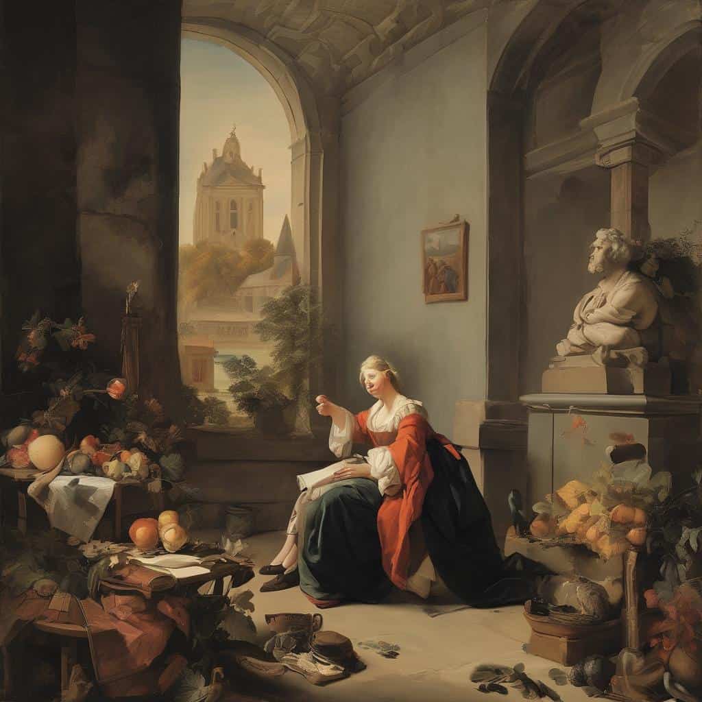 Ανθρώπινη έκφραση και δημιουργικότητα σε καλλιτεχνικό εργαστήριο, ζωγραφική και ανθρώπινη φύση.